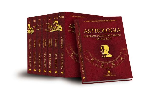 Astrologia komplet - tomy I-VIII - Krystyna Konaszewska-Rymarkiewicz