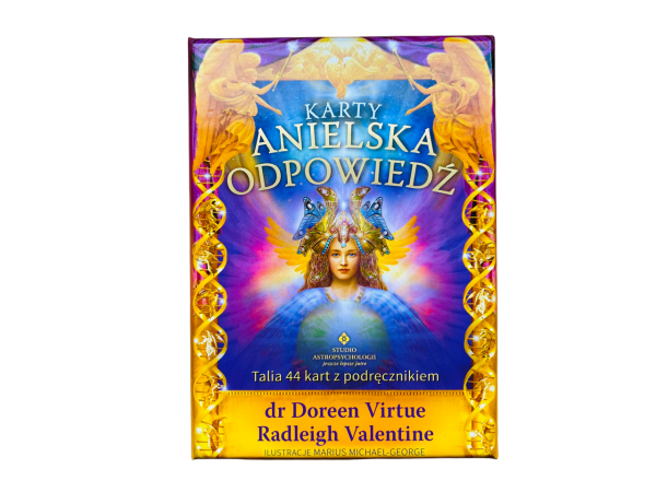 Anielska odpowiedź - 44 karty + książka - dr Doreen Virtue Radleigh C. Valentine