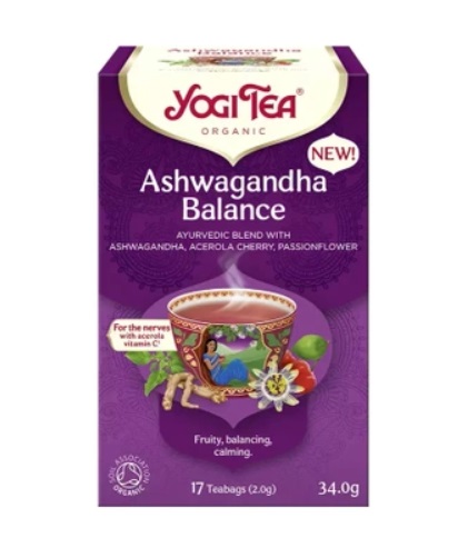 Ashwagandha Balance - Herbata Yogi Tea 34 g